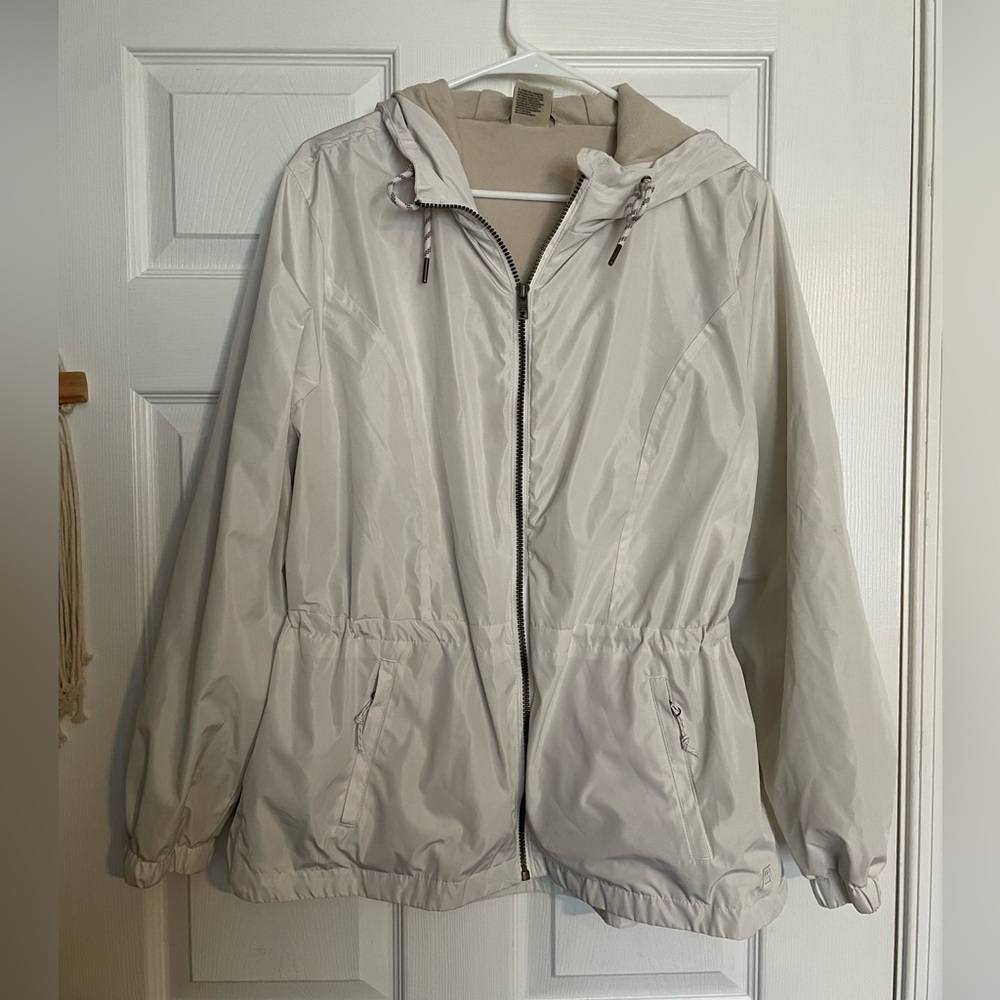Avalanche Women’s Size Large White Hooded Utility Jacket
